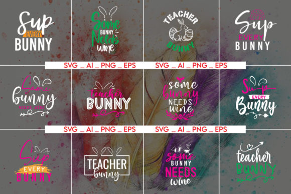 Easter Bundle T Shirt Design Review